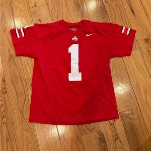 Nike  Red Number 1 Jersey